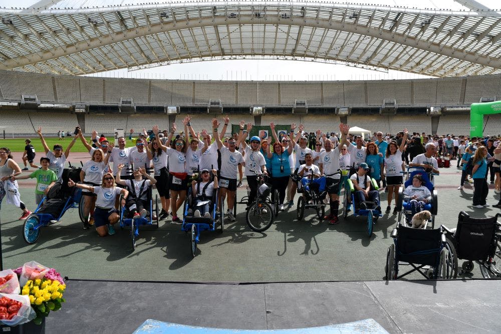 Ηχηρά μηνύματα και όμορφες εικόνες στον 1ο Αγώνα Μηδενικών Διακρίσεων runbeat.gr